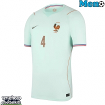 France Dayot Upamecano #4 Replica Away Shirt World Cup 2026 Short Sleeve